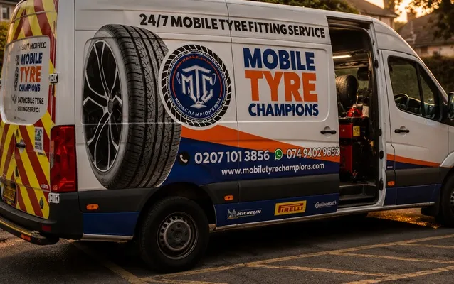 Mobile tyre fitting vs traditional garage tyre fitting convenience comparison in the UK